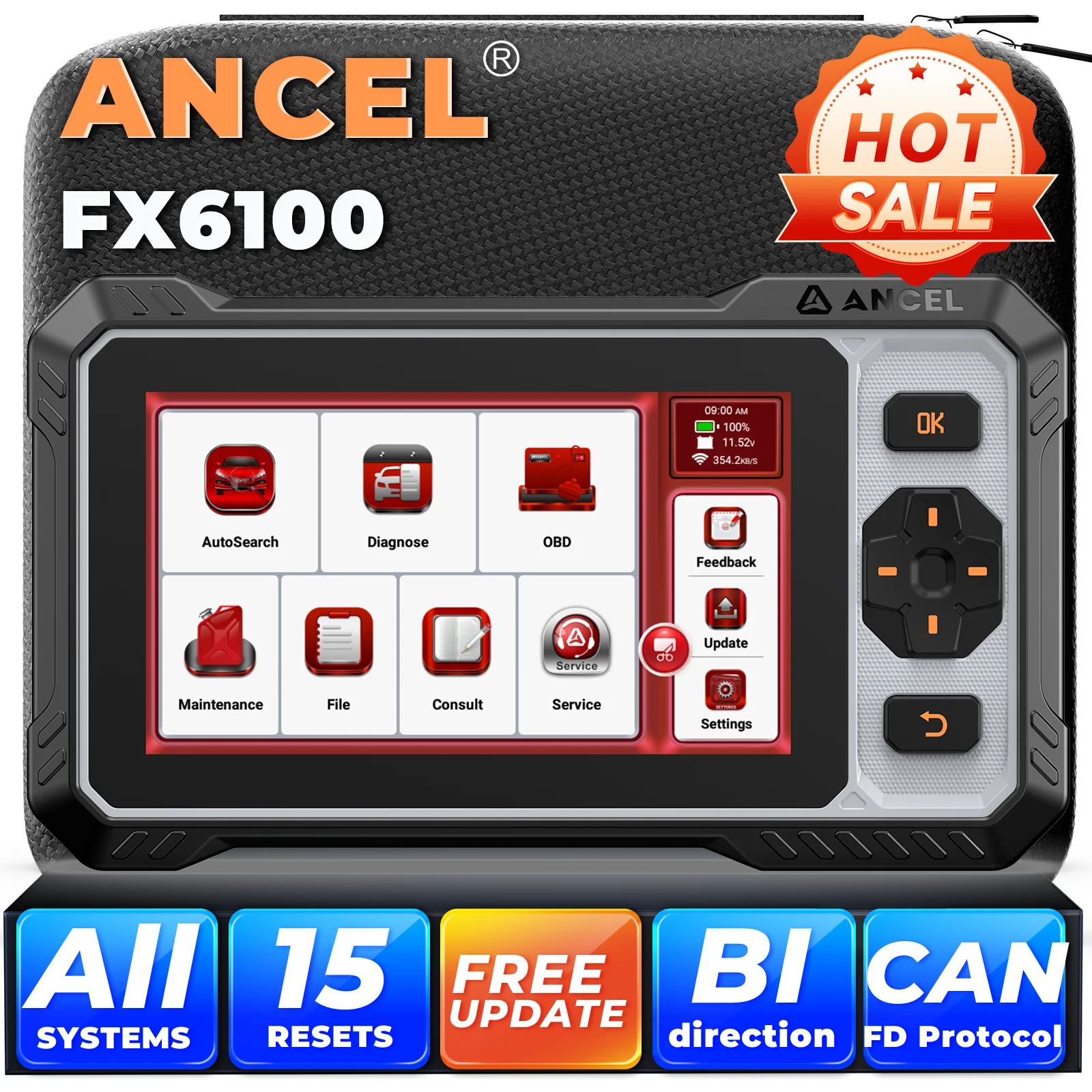 Ancel FX6100 Automo… - image