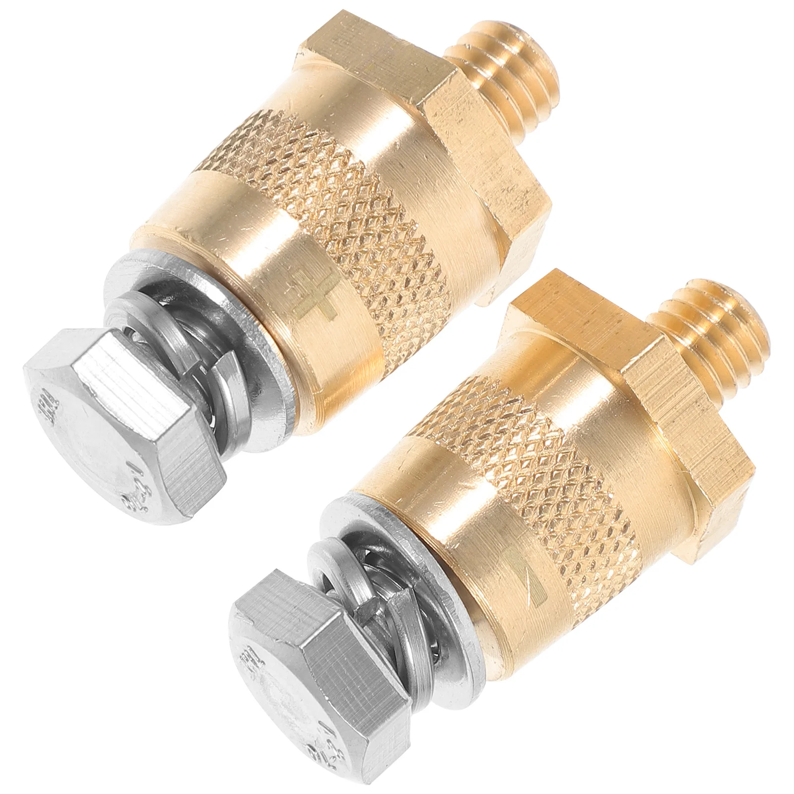 

2pcs Terminal Connectors Car Truck Auto Electrical System Upgrade Metal Post Adapter Easy Installation