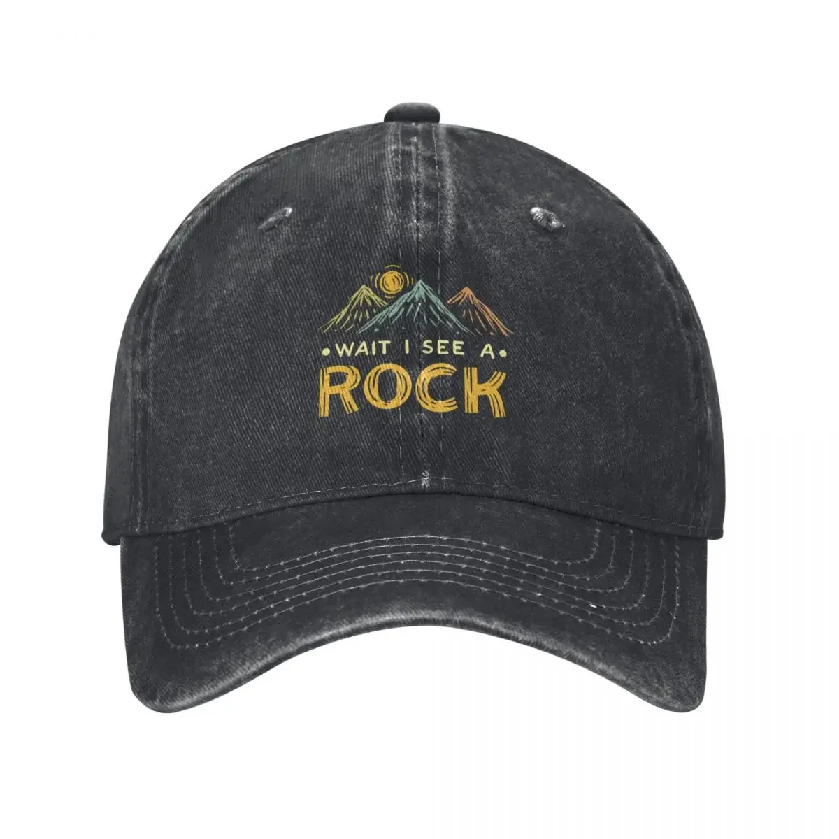 Geology Geologist Rockhound Rockhounding Retro Baseball Cap Big Size Hat foam party Hat Thermal Visor Men Golf Wear Women's