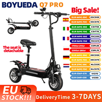 BOYUEDA Q7 Pro Escooter 3200W Battery Dual Motor 52v19ah Dual Drive 10 Inch Adult E-Scooter Silent Folding Electric Scooter