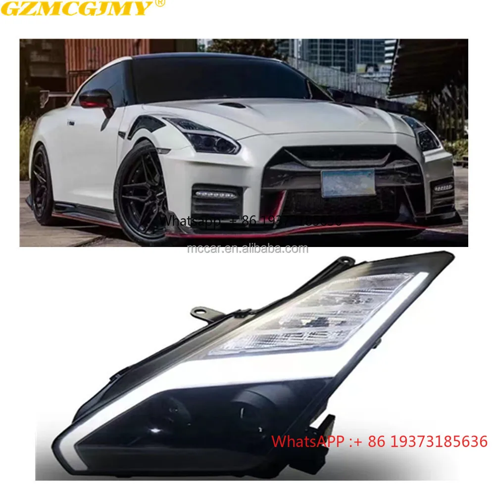 

Hot Selling Car Headlights Suitable for Nissan GTR35 R35 Headlights
