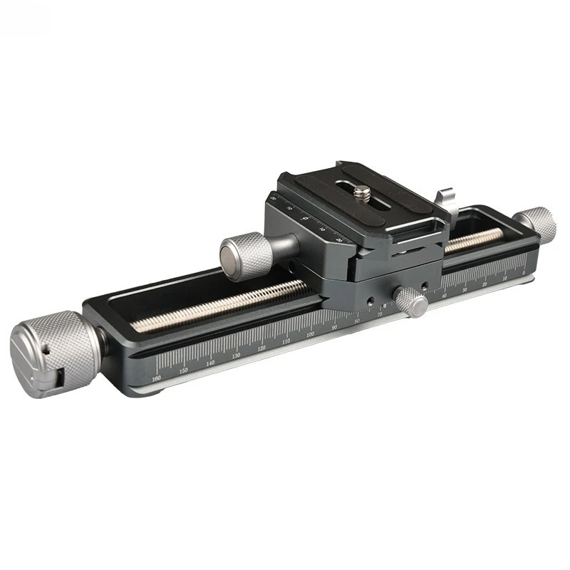 

HYJ VM-18 macro photography guide rail micro SLR camera close-up fine-tuning track Akka dovetail fast clamping seat