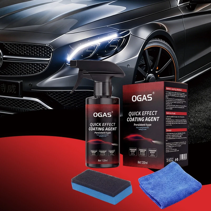 500ml Automotive Quick-drying Nano Coating Agent For Car Paint Car Paint Anti-fouling And Polishing Spray Car Waxing Spray 2026