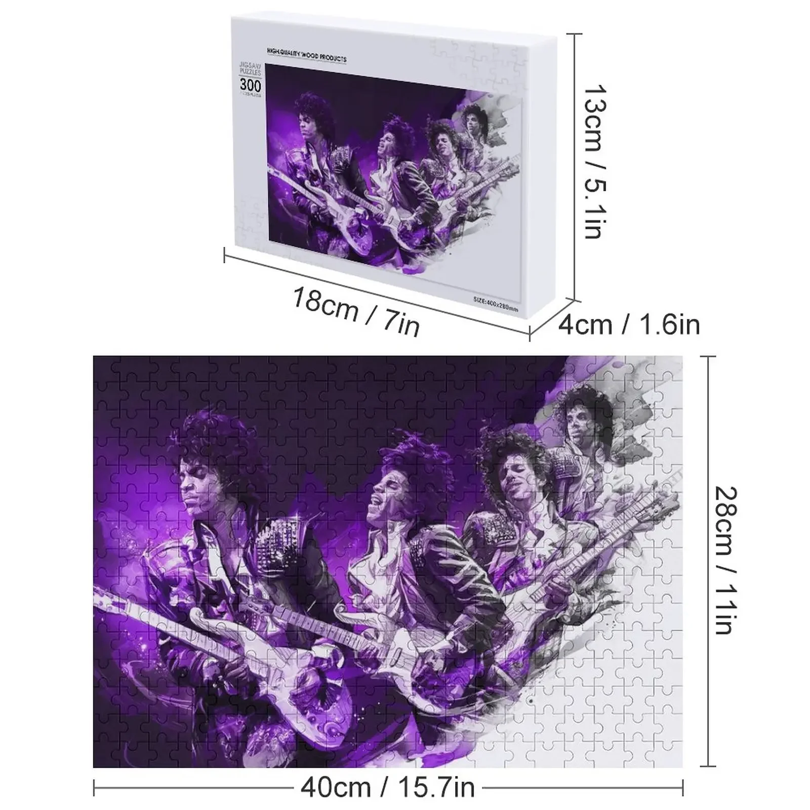 سلع الغيتار بازل قطع هدايا شخصية ألعاب شخصية مقياس المحركات لغز #5