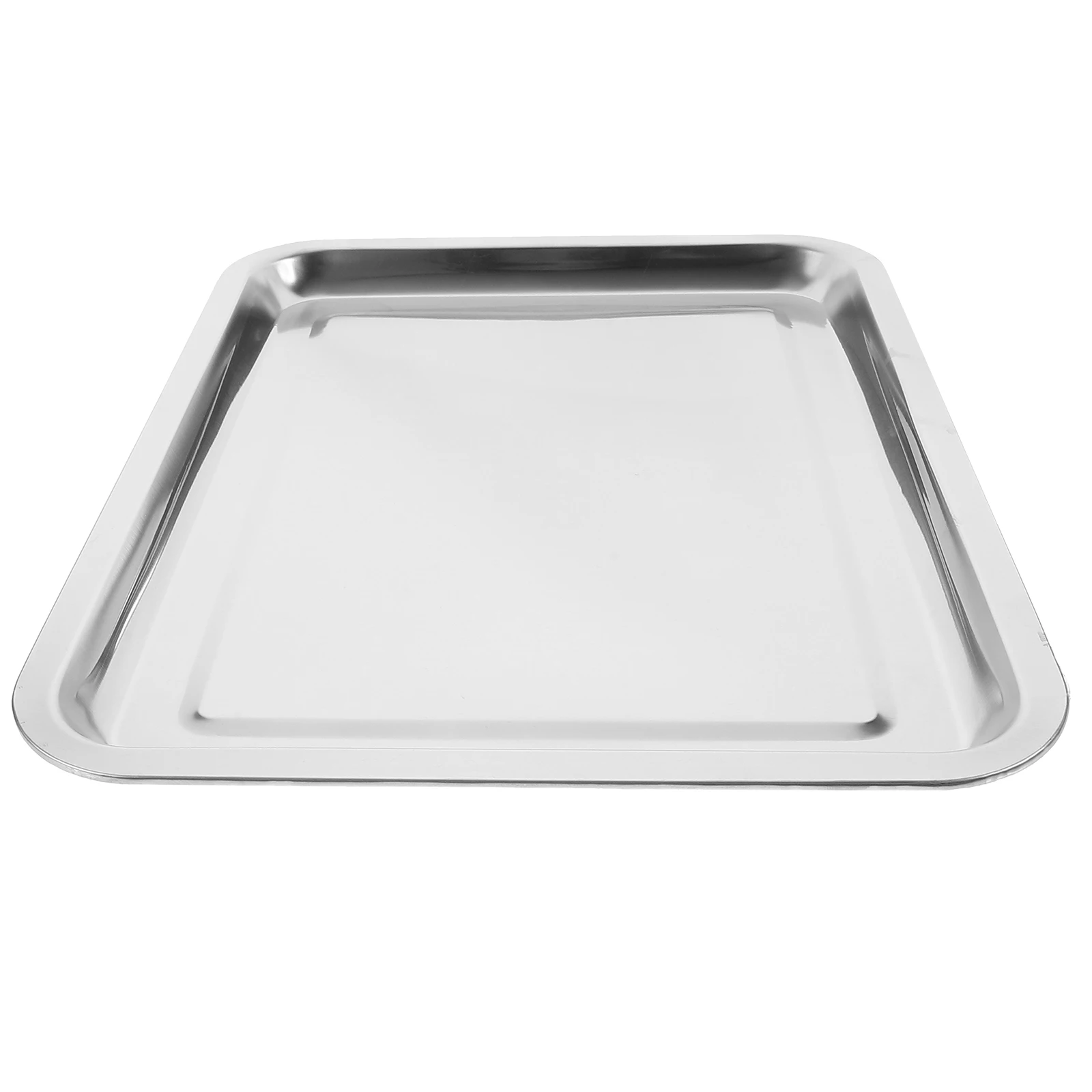 

Stainless Steel Grill Plate 36X27X2Cm Reusable Dish Drying Tray Rustproof Lightweight Kitchen Pan Holder For Bbq Grilling