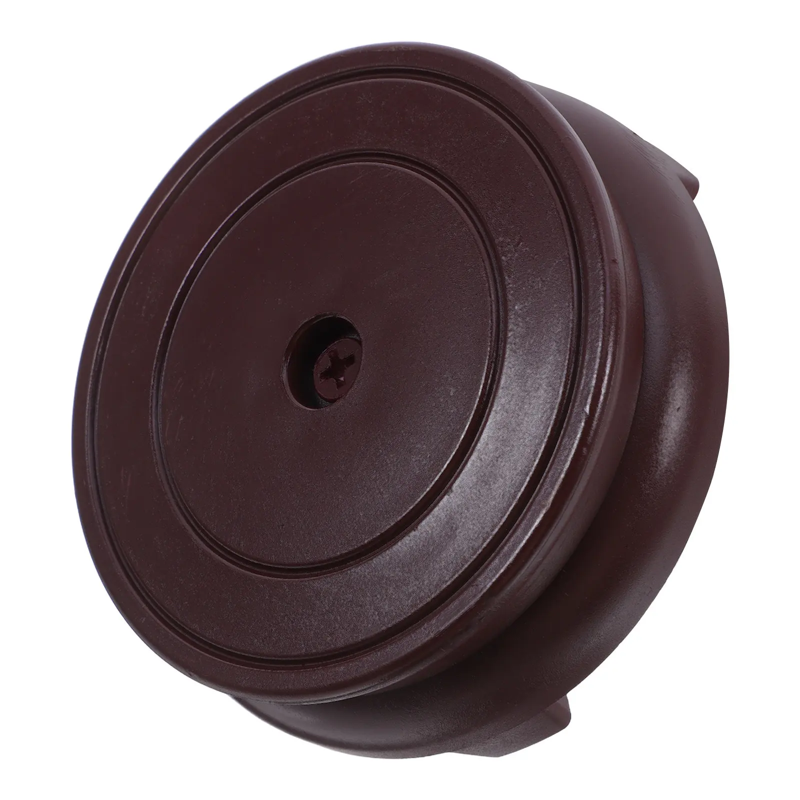 Base Redonda de Resina Roja de 8 cm para Pecera, Soporte de Exhibición para Bola de Cristal, Decoración del Hogar, Estante para Plantas en Maceta, Muebles Orientales