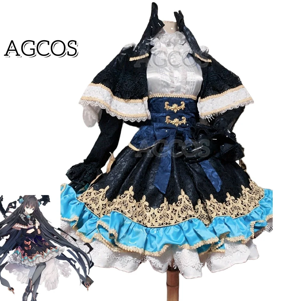 AGCOS Custom Size Grievous Lady Cosplay Game Grievous Cosplay Costume Woman Christmas Uniforms Dress Costumes Customized