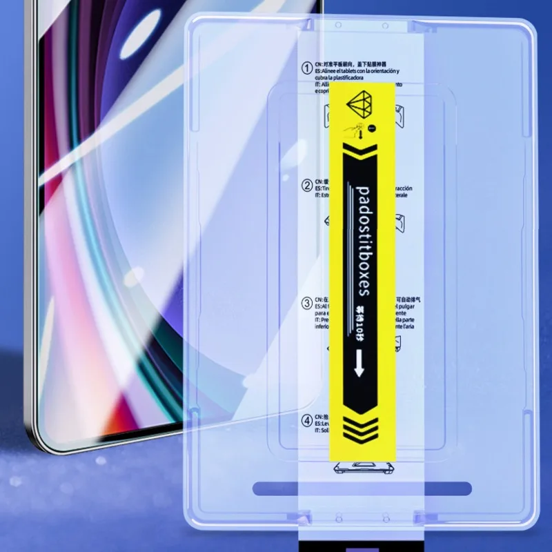 Tempered Glass Film with Easy Installation Kit for Samsung Galaxy Tab S11 Ultra S10 FE Plus S8 S9 S10  Clear Screen Protectors