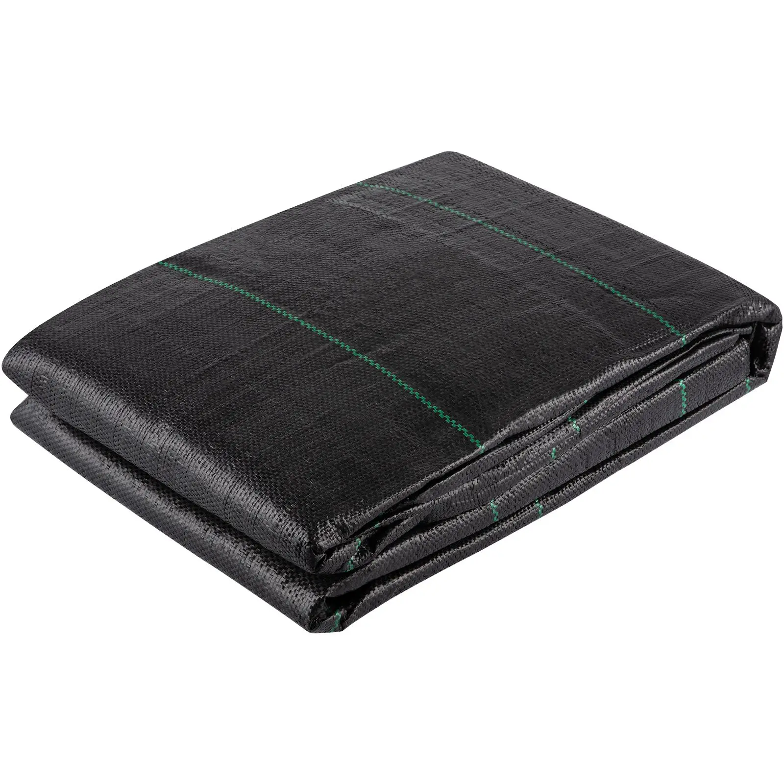 Geotextile Fabric, 12.5 x 30 ft 3.5oz Woven PP Driveway Drain Cloth with 600lbs Tensile Strength, Heavy Duty Underlayment for