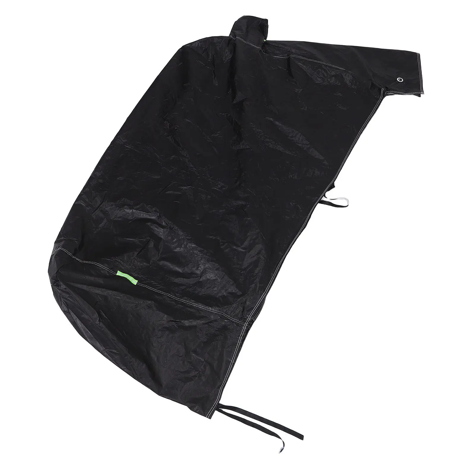 Waterproof Motorcycle Cover Black Oxford Fabric Extra Large Fits 86 to 98 Inches Outdoor Motorbike Protector Lock Holes Night