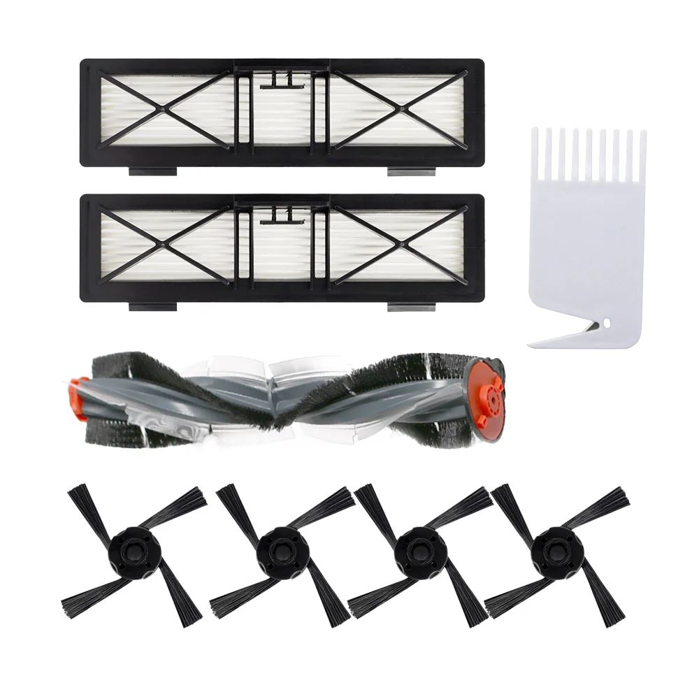 네이토 보트백 D85 D3 D5 D7 커넥티드 D 시리즈 로봇 청소기 액세서리 키트, 드럼 메인 브러시 필터 교체 부품