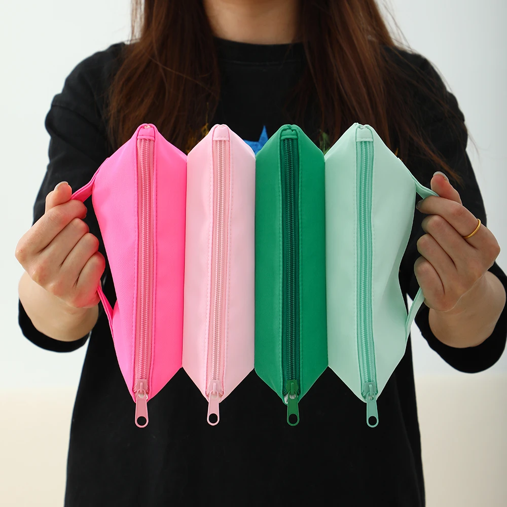 

Makeup Bag For Purse Quadruple Accordion Nylon Travel Cosmetic Bag Portable Versatile Pouch For Women