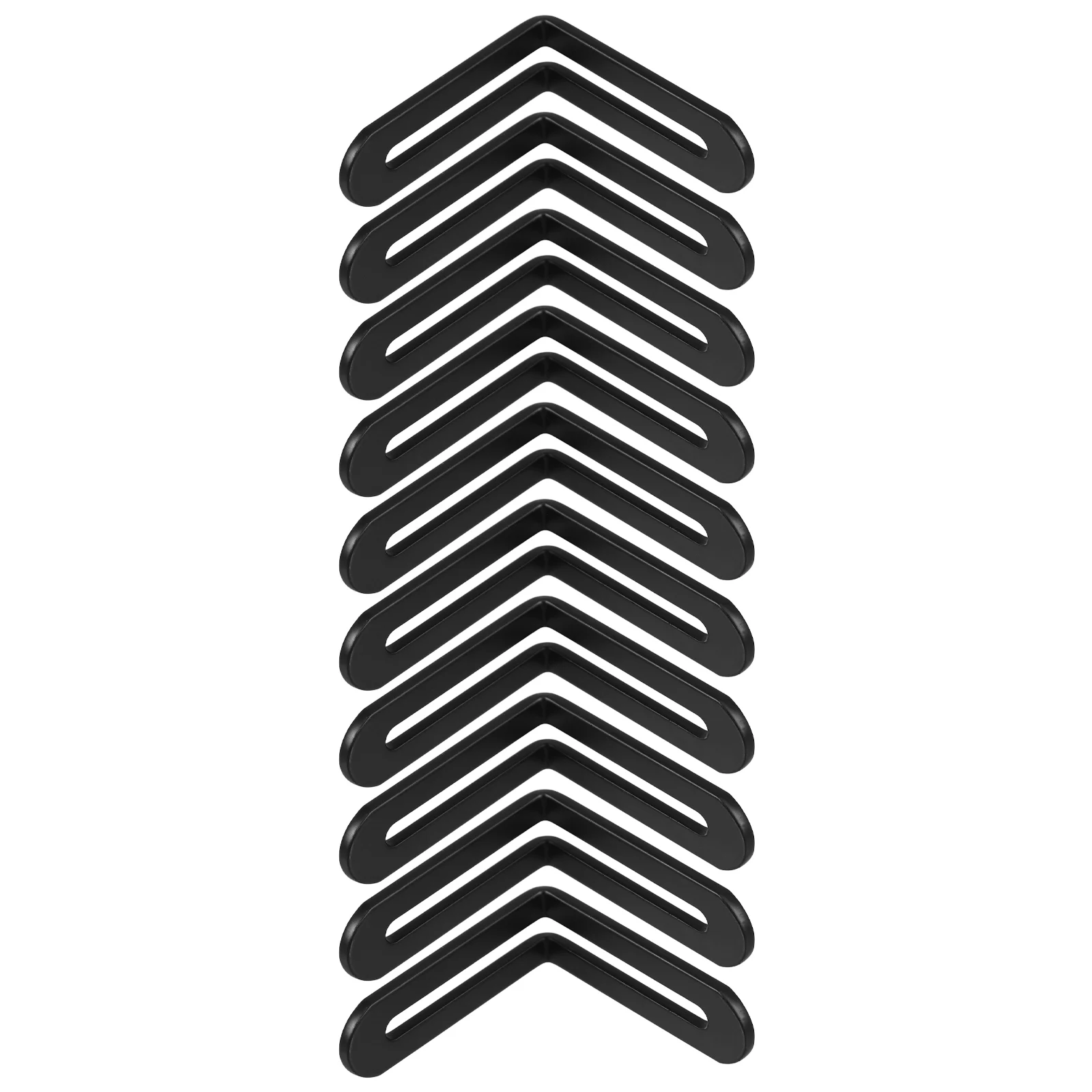 

10Pcs Heavy Duty Stainless Steel Corner Brackets L Shaped Shelf Support Furniture Cabinet Connectors Fixed Bracket