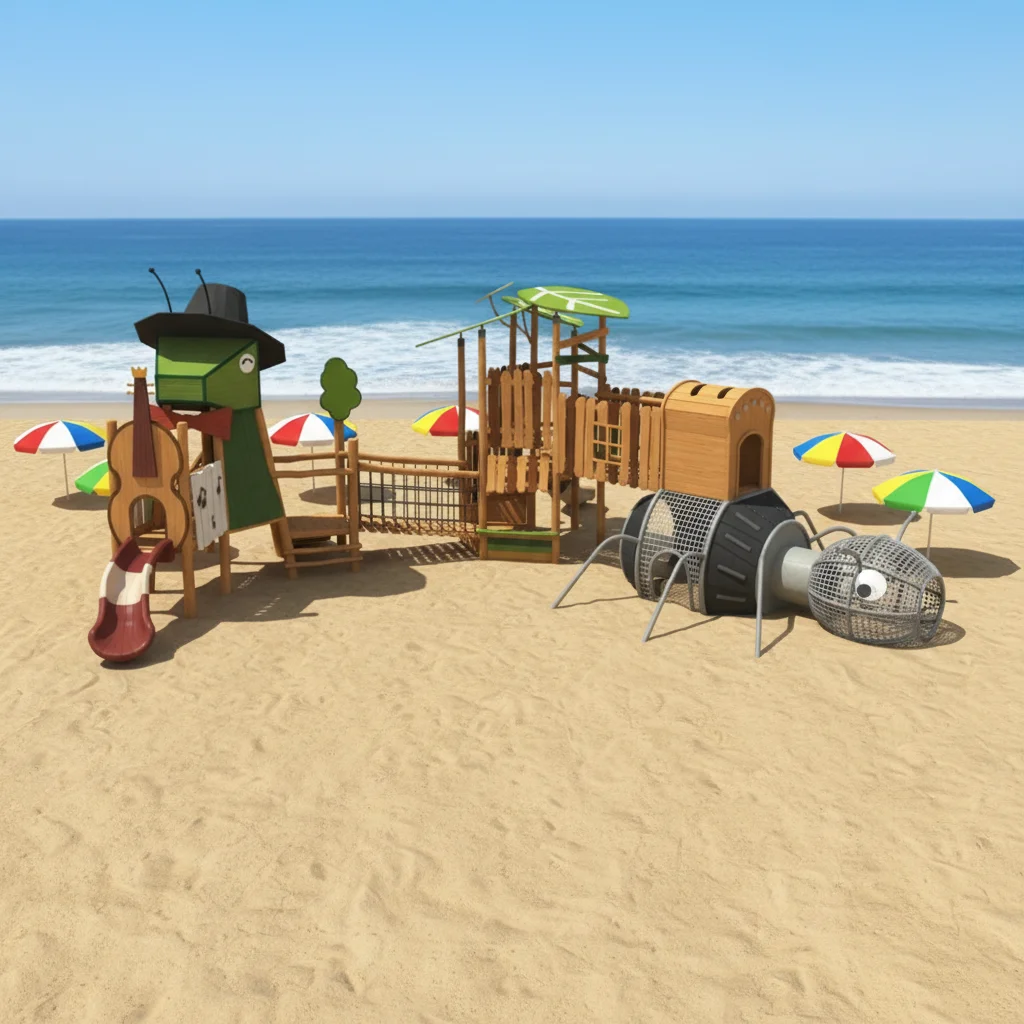 맞춤형 숲속 동물 모양 나무 놀이공원 야외 스포츠 장비 - Outdoor Children'S Park 리뷰 및 가격