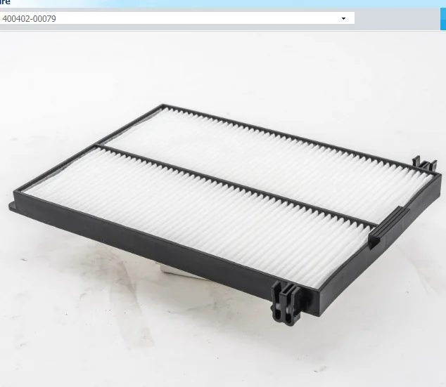 For Doosan for Daewoo for Hyunda I Excavator Aircon Filter  Manufacturer Filter 400402-00079 Aircon Filter