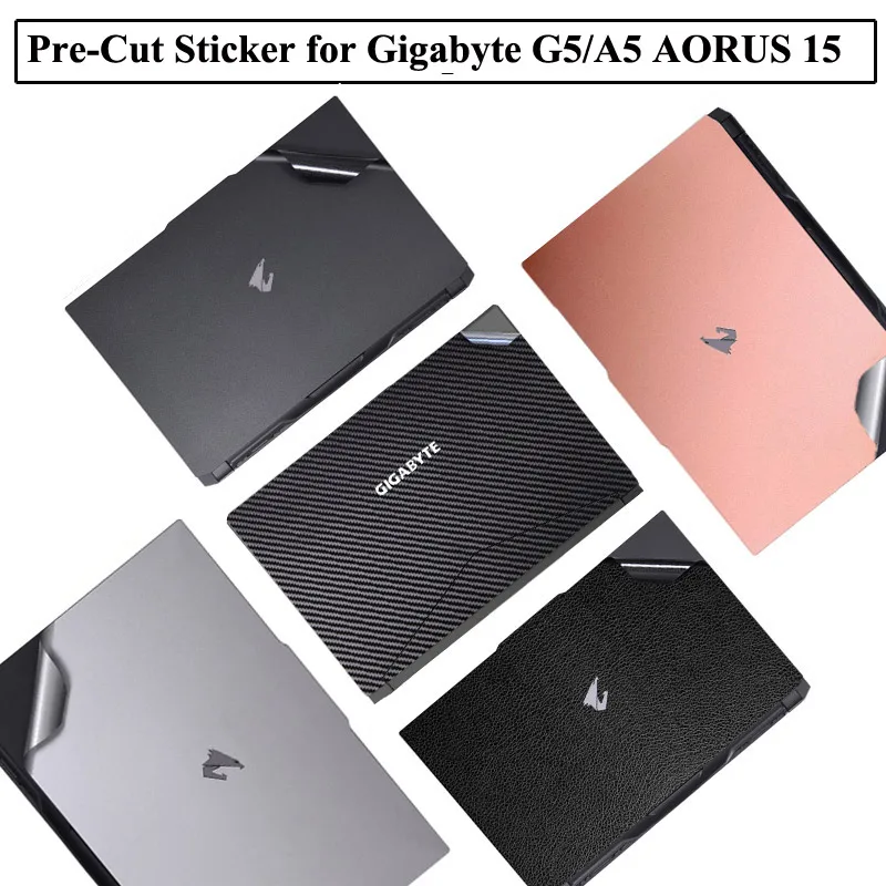 

Pre-Cut Laptop Vinyl Sticker Skin Cover for Gigabyte G5 2024 2024 15.6 inch MF KF KE ME GE KD MD GD KC A5 X1 K1 AORUS 15