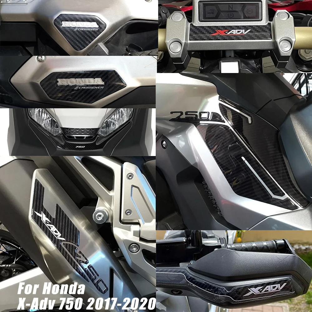 

Motorcycle Accessories Waterproof Protective Sticker 3D Epoxy Resin Protective Sticker For Xadv Honda X-Adv 750 2017-2020