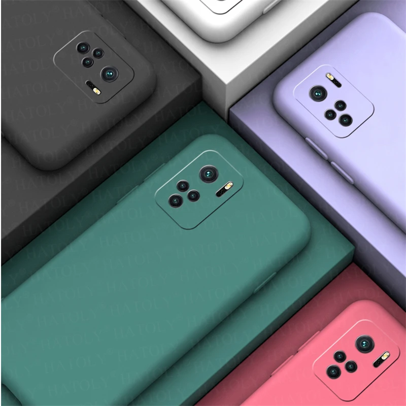 For Oppo Realme 8 Pro Case Realme 8 8S 8i 8 Pro 5G Liquid Silicone Soft TPU Shockproof Bumper Phone Back Cover Realme 8 Pro Case