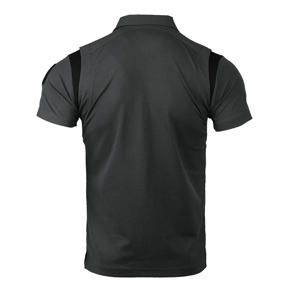 Imagem -03 - Emersongear Série de Etiquetas Azuis Mayfly Camisas Polo Táticas Manga Curta Topos Esportes Camiseta Treinamento Acampamento Caminhadas