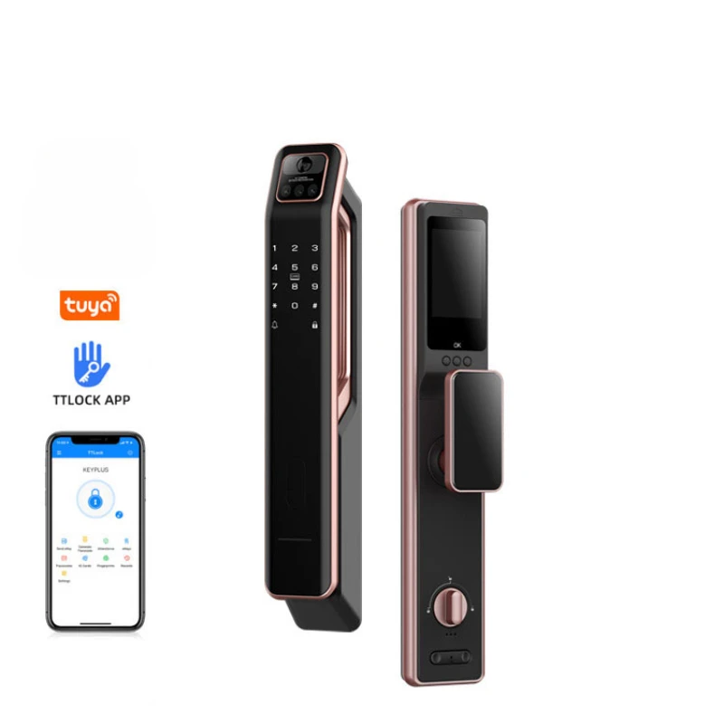 Affordable Smart Fingerprint Door Lock with Tuya WiFi Remote Control for Enhanced Home Security Solutions