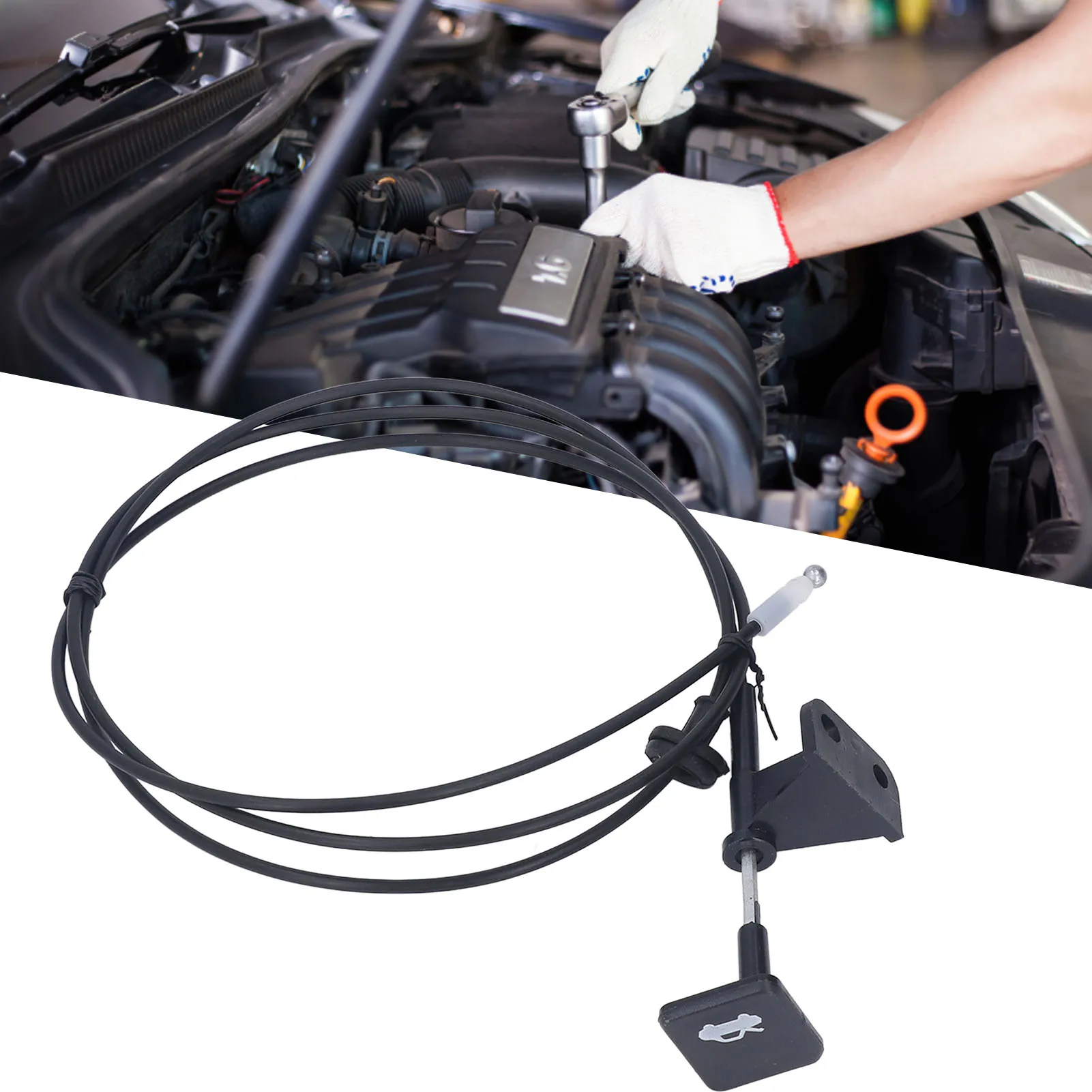 

Трос открывания капота с тяговой ручкой 74130SNAA01 Замена для Civic 2006-2011 гг.