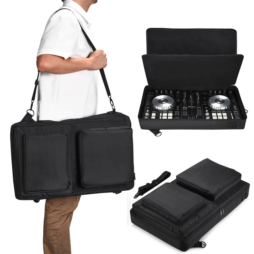 

Shoulder Bag Backpack Anti-Scratch Protector Bag Adjustable Shoulder Strap DJ Gig Bag for Pioneer DDJ- SR2 2023/ DDJ- SR 1st Gen