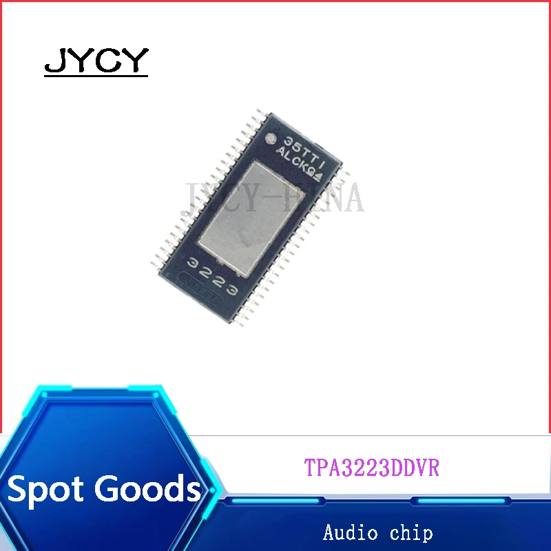 1PCS/LOTE TPA3223DDVR Original in stock TPA3223 3223 SOP44  Class D audio Power amplifier chip