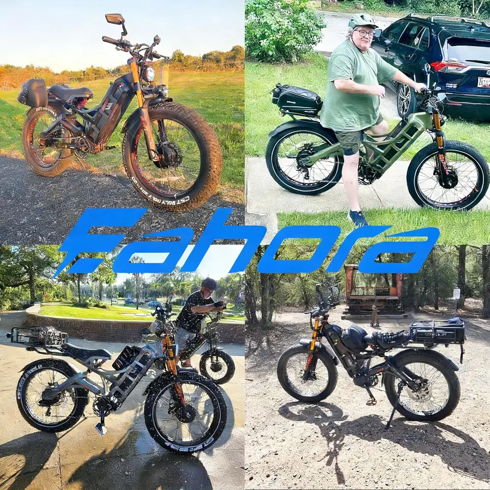 2026  Romeo Pro 3 Latest-5600W Dual Motor Ebike,60V80AH Ebikes for Adults 50 MPH,250Miles Long Range Ebike,26"Fat Tire Ful image 7
