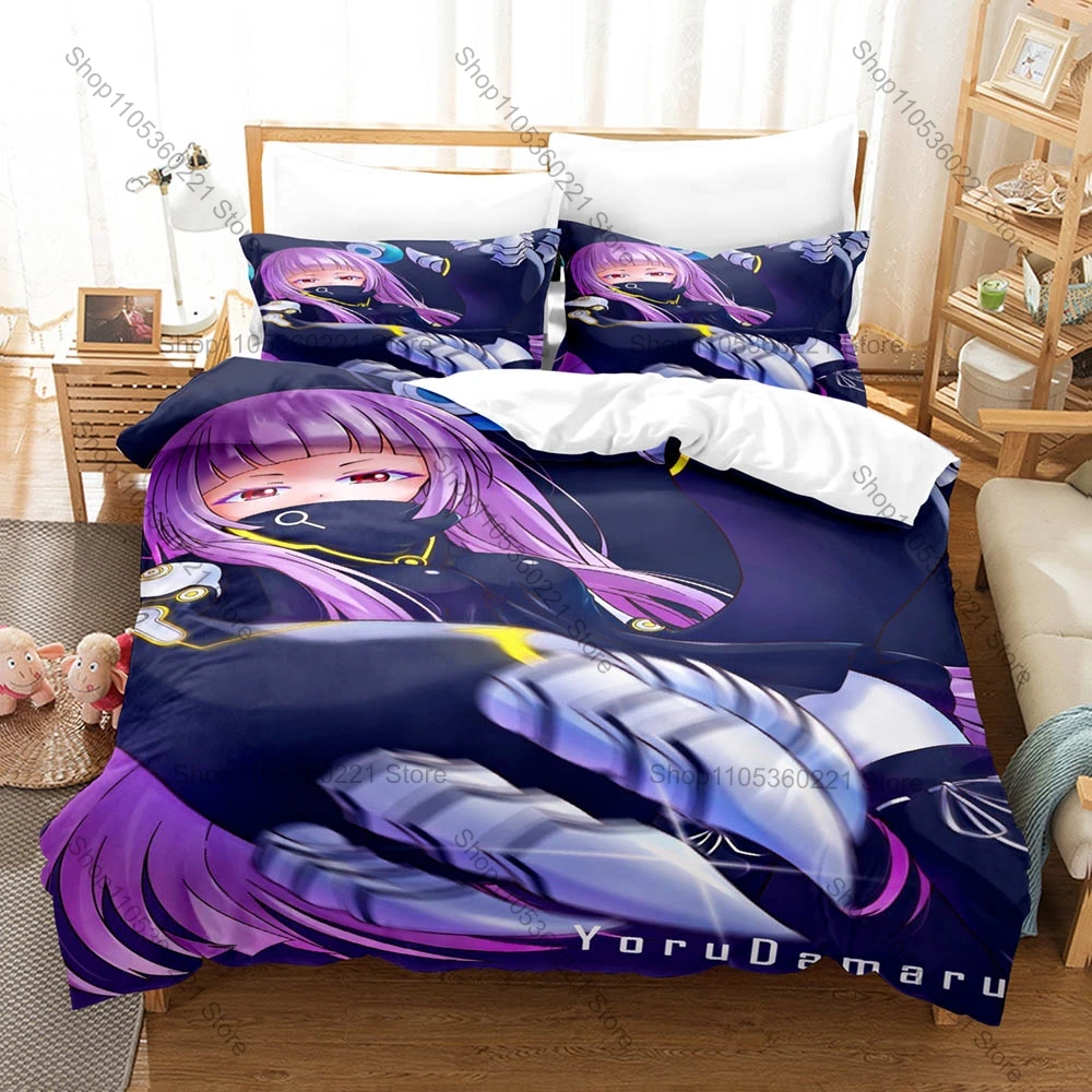 

Anime Twin Star Exorcists 3PCS Bed Set Vivid Character Poster Print Cozy Microfiber Home Bedding