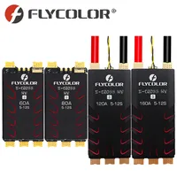 FLYCOLOR X-CROSS HV3 60A/80A/120A/160A ESC 5-12S BLHeli-32 Dshot Proshot 64MHz 32-Bit Speed Controller for RC FPV Racing Drone