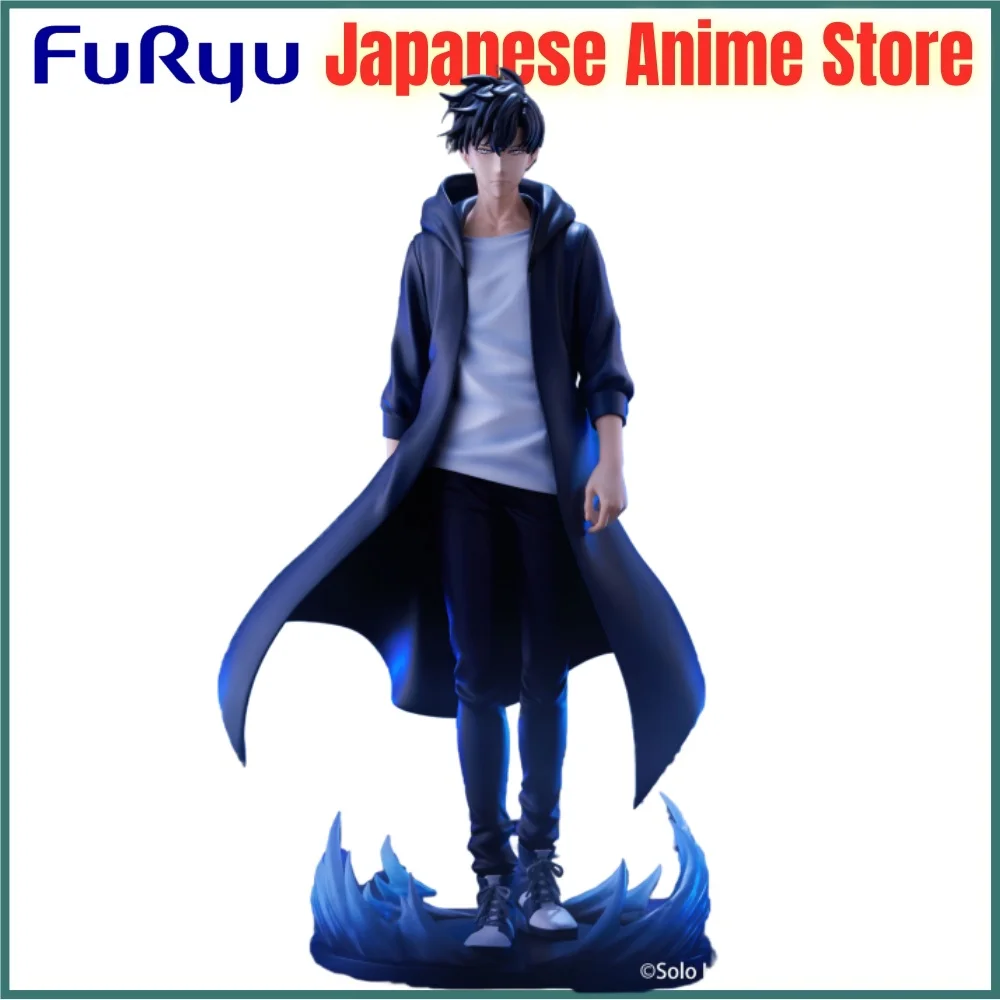 

Оригинальная фигурка Furyu Solo Leveling Anime Sung Jin Woo, аниме-фигурка, модель фигурки, коллекционные игрушки, украшение