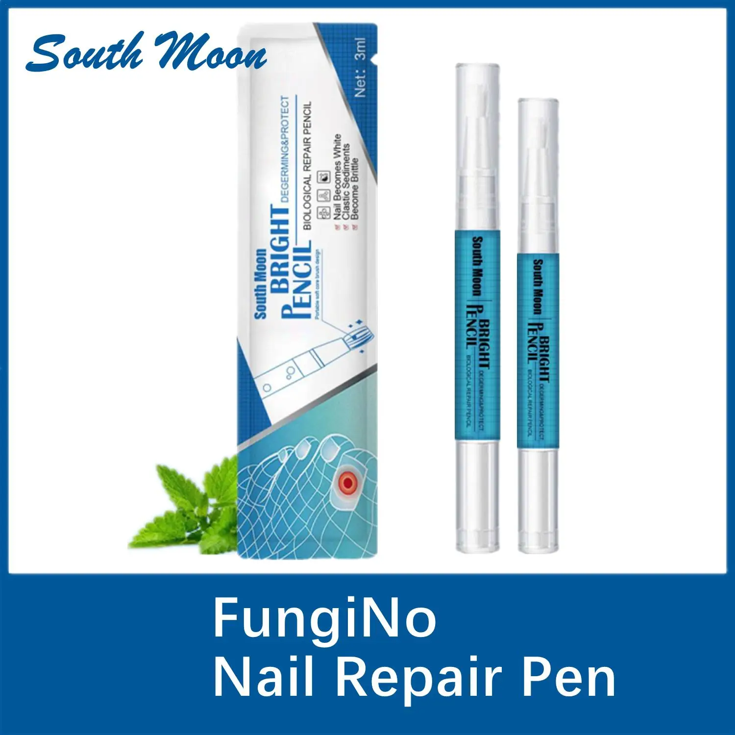 

3ml Nail Repair Pen Nail Fungal Treatment Anti Fungus Infection Biological Repair Solution Nutritious Oil Restores Healthy Care