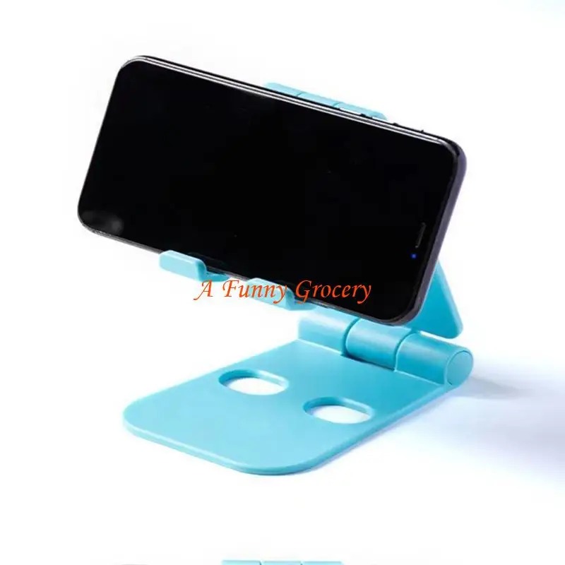 652E Adjustable Cellphone Cradle Holder Mount Foldable Stand for Watching Video