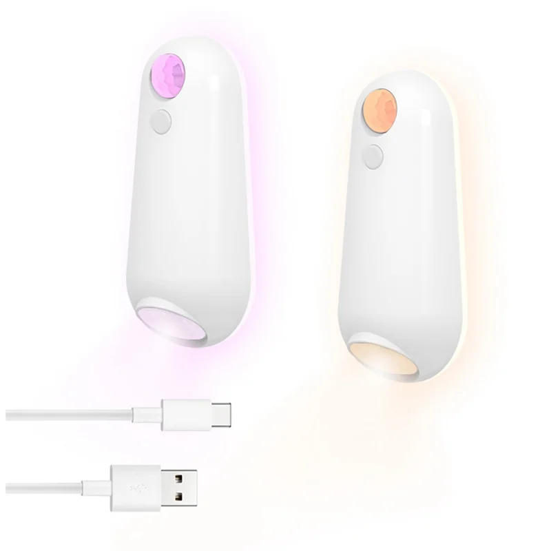 

ABBP-Rechargeable LED Motion Sensor Night Light And Foot Lamp For Bathroom Corridor, Multicolor Projector