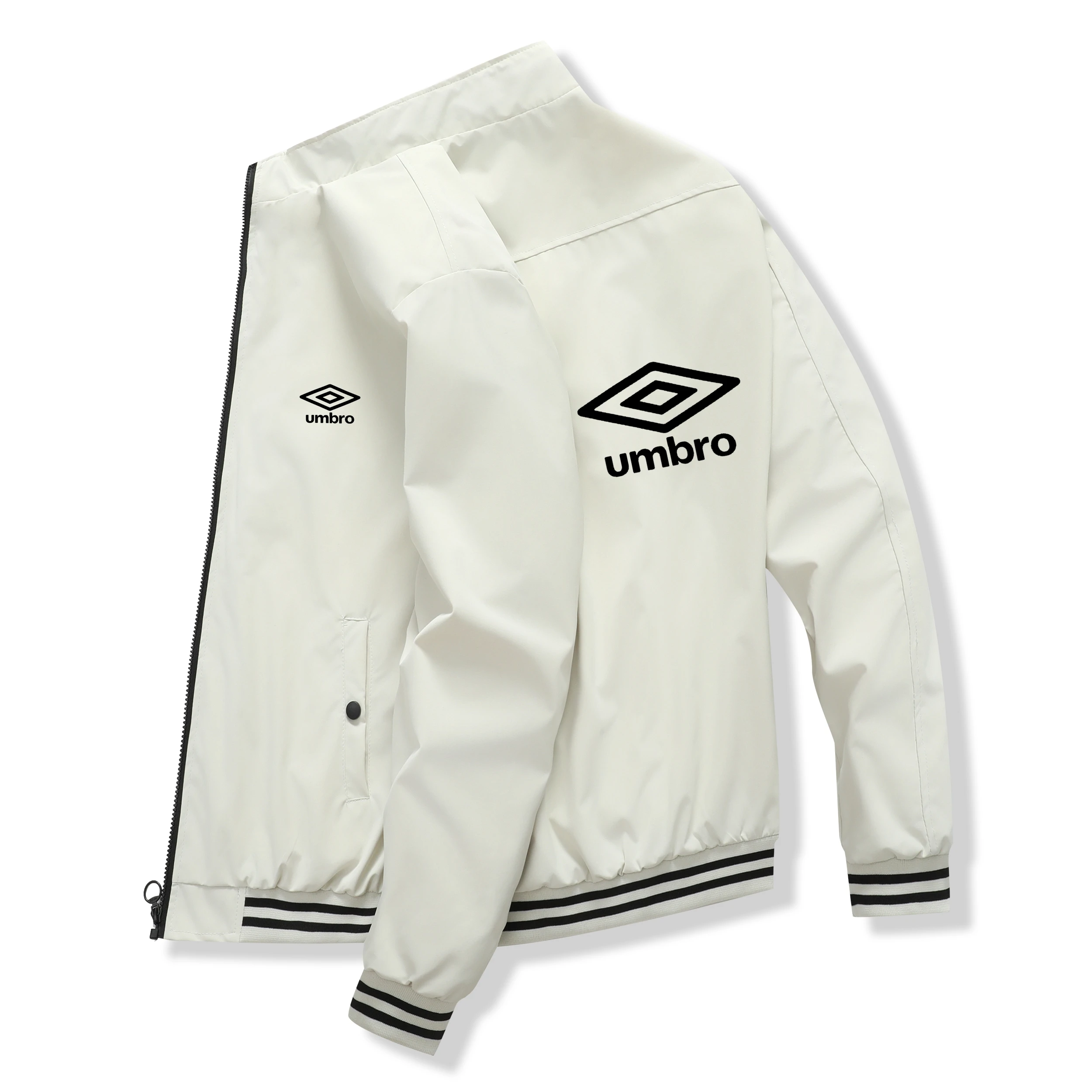 

Мужская Легкая ветровка UMBRO, весенне-осенняя куртка, пальто, Мужская ветрозащитная Уличная Повседневная стильная куртка на молнии с карманами