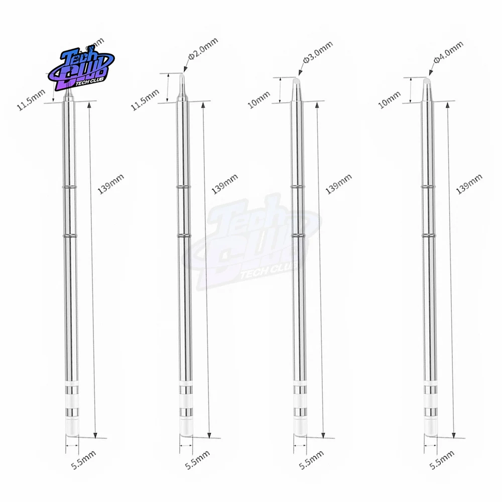 New T12-I BC2 BC3 ILS J02 JL02 D24 T12 Series Replace Soldering Iron Tips For Hakko fx951 DIY Soldering Station Kits