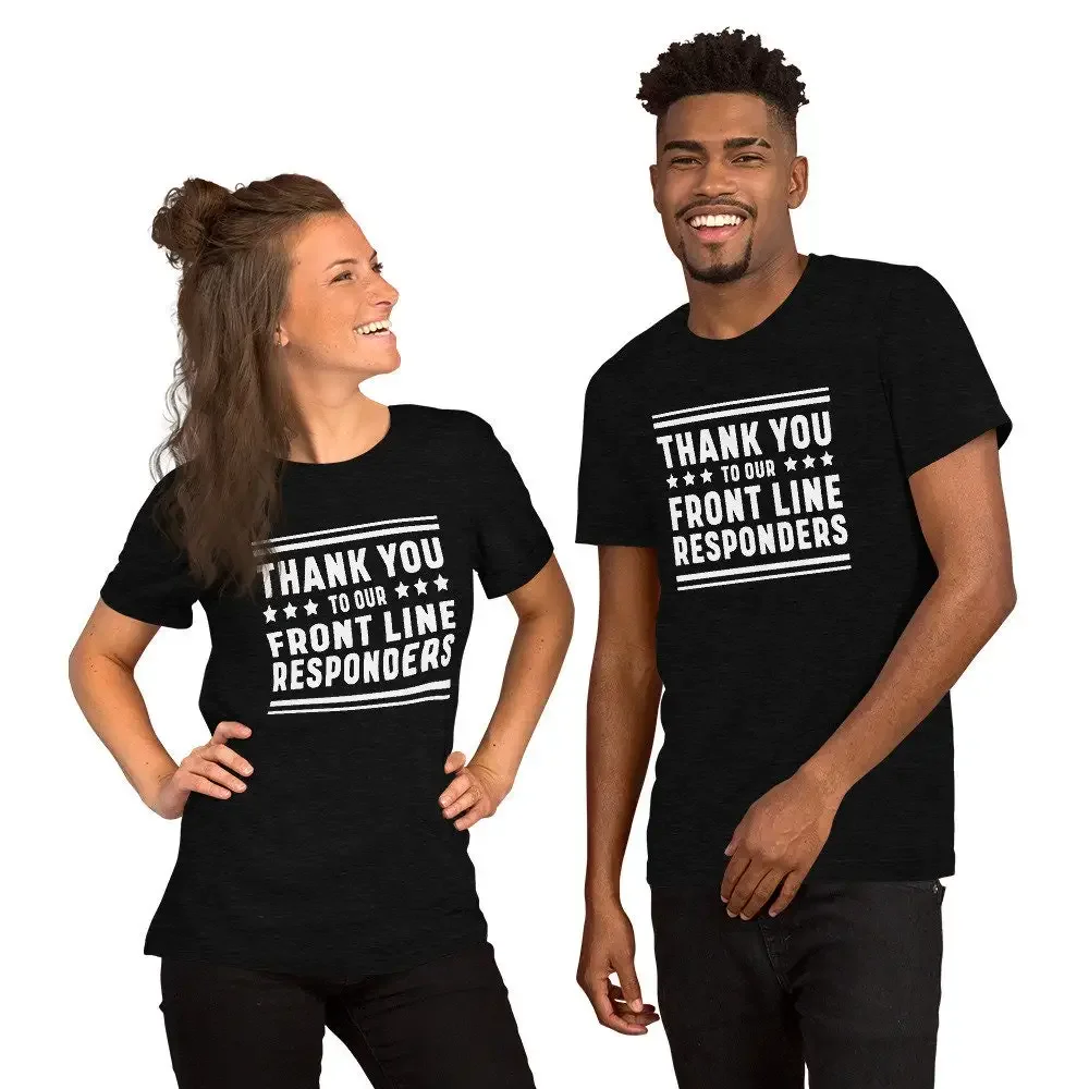 Support our first responders when you wear this T Shirt