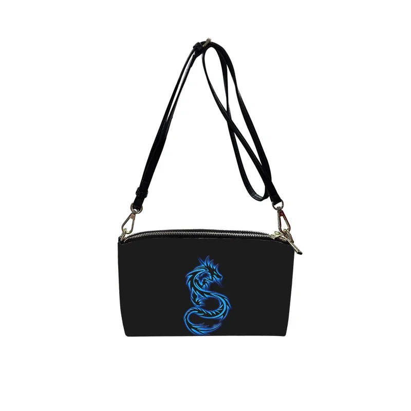 

Loong CHINA Chinese dragon PU Crossbody Bag 2023 New Women's Fashion Shoulder Bag Minimalist Small Square Bag for Women