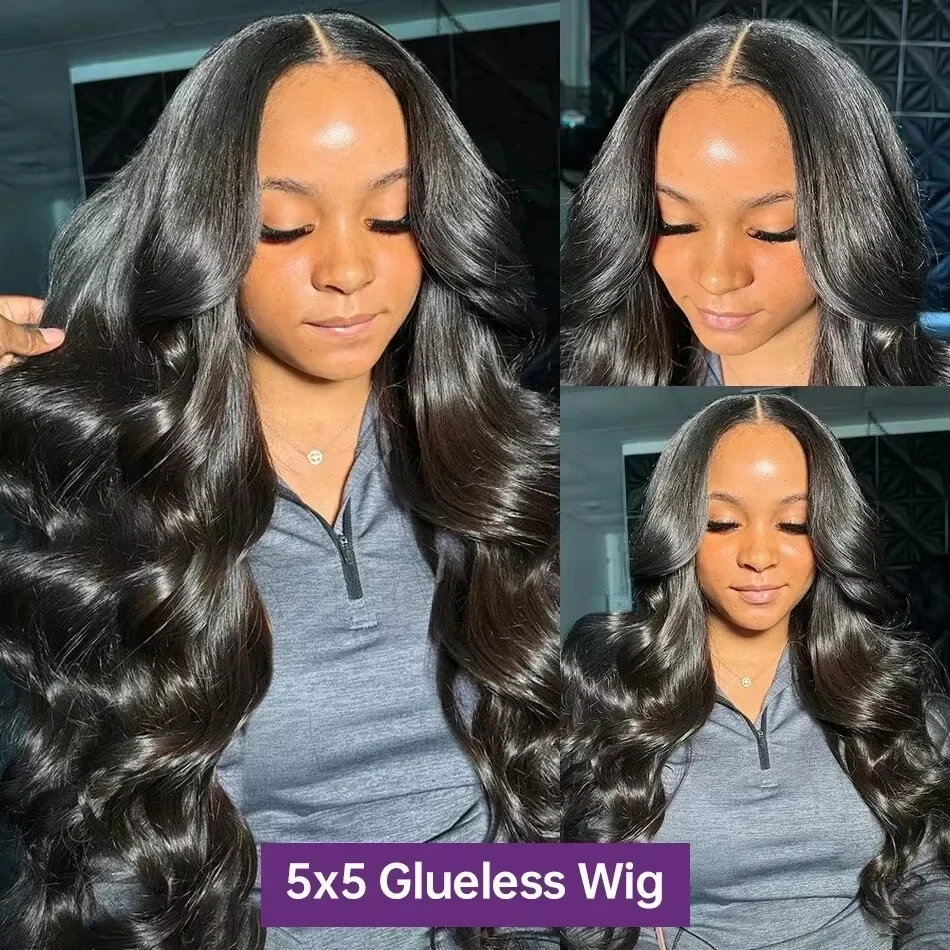 Body Wave Lace Front Wigs Human Hair 13x4 Transparent Lace Frontal Human Hair Wig Pre Plucked Glueless Wigs Human Hair for Women image 3