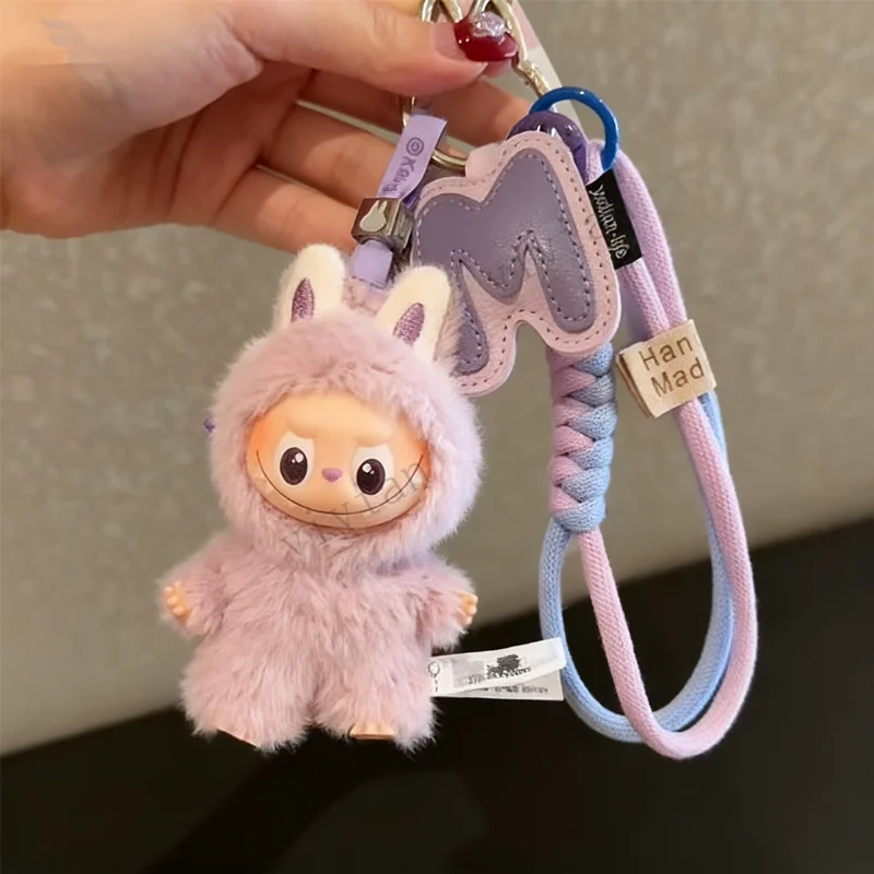For Labubu 4.0 Pin for Love Lanyard baby bag letter lanyard For