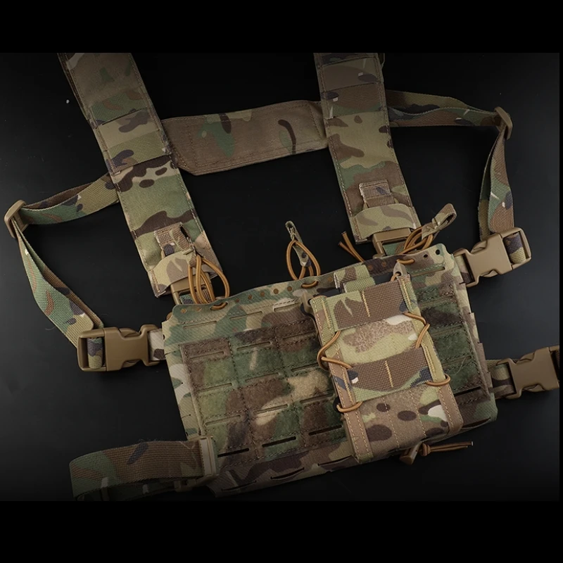 Tactical 5.56/7.62 Double Magazine Pouch AK AR M4 AR15 Single Molle Bag Rifle Mag Holster for Hunting CS Airsoft Accessories - view 6