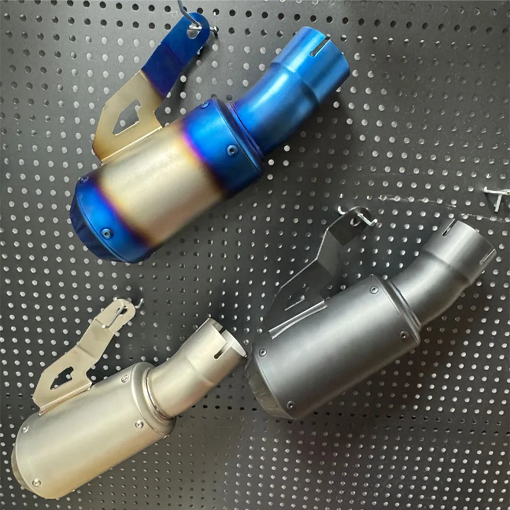 

For akrapovic motorcycle exhaust System Stainless steel modification escape muffler for BMW S1000RR 2019-2023 S1000R 2021-2025