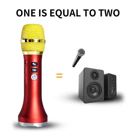 Microfone de karaokê tws, 20w, 1 peça de 21cm, bluetooth 5.3, para crianças/adultos, presente, festa em casa, karaokê, sem fio, dueto, alto-falante portátil