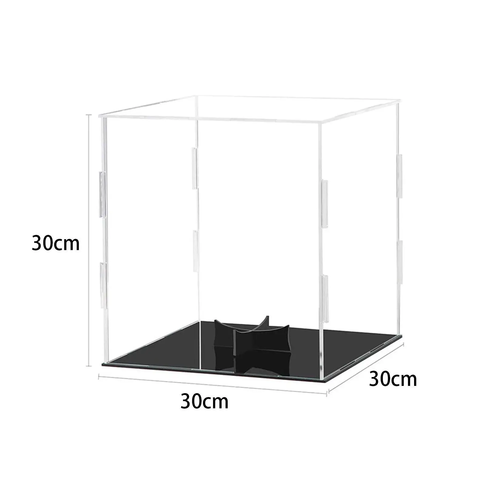 Vitrine de basket-ball en acrylique, boîte à collectionner transparente, collection de vitrine, cube pour figurines d'action, poupées