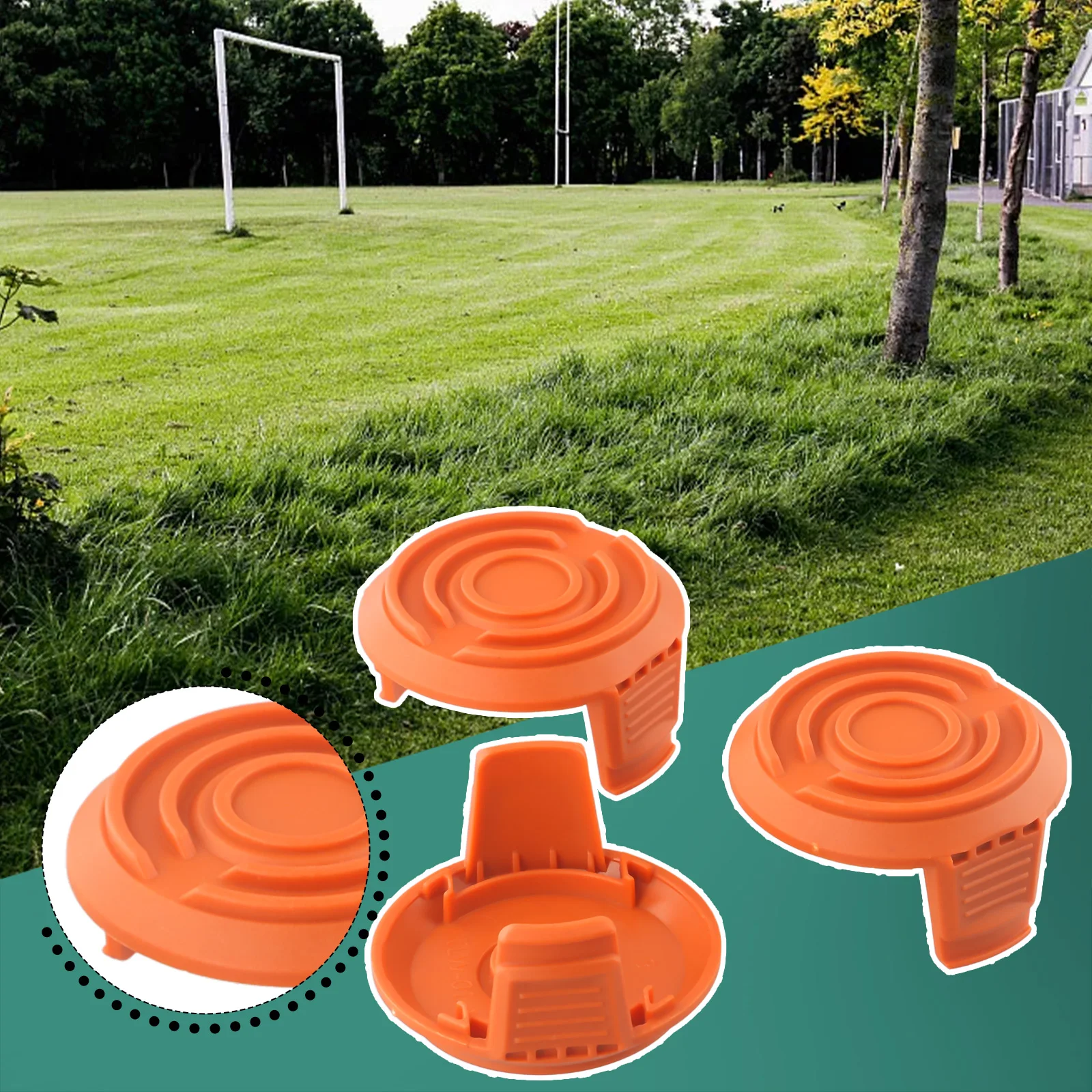 Line Protection and Spool Stability with String Trimmer Spool Cap Cover for WG150 WG151 WG165 WG175 WG180 WG191
