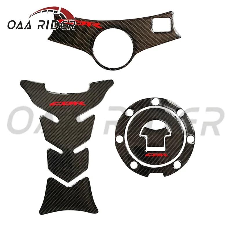 3D Tank Pad Gas Cap Triple Clamp Sticker For Honda CBR600F4 CBR600F4i 1999 2000 2001 2002 2003 2004 2005 2006 Motorcycle Decal