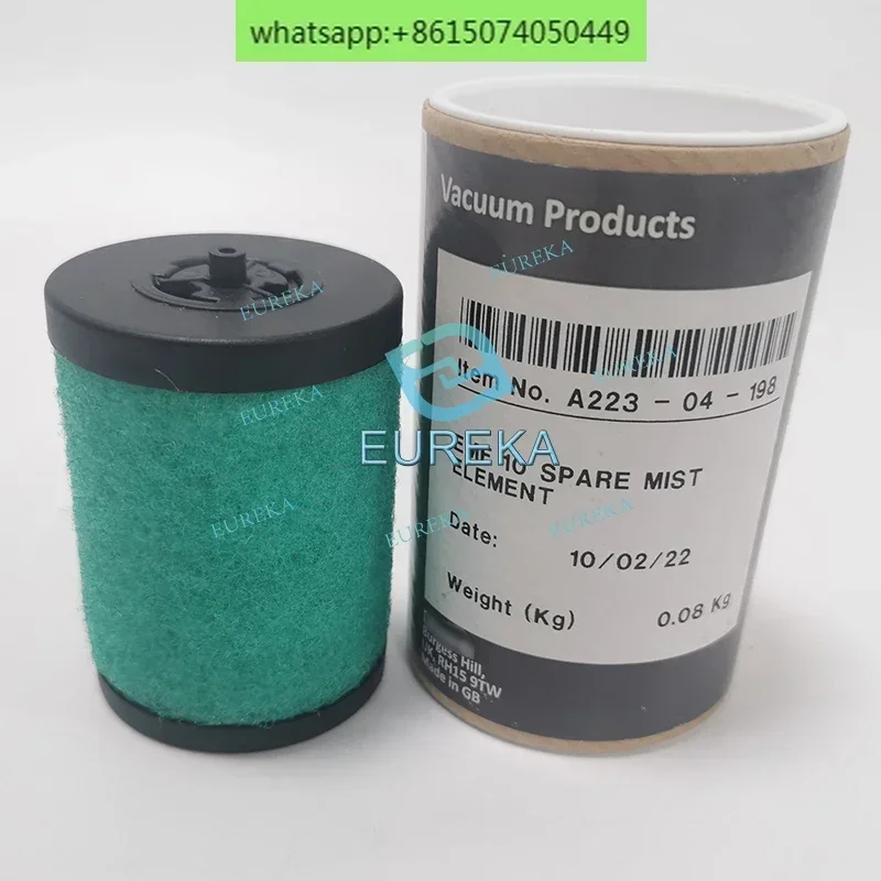 Filtro de niebla EMF10 Original, filtro de escape, filtro de niebla de aceite, filtro de aire, puertos KF25 NW25, para bombas de vacío RV3, RV5, RV8, A46226000