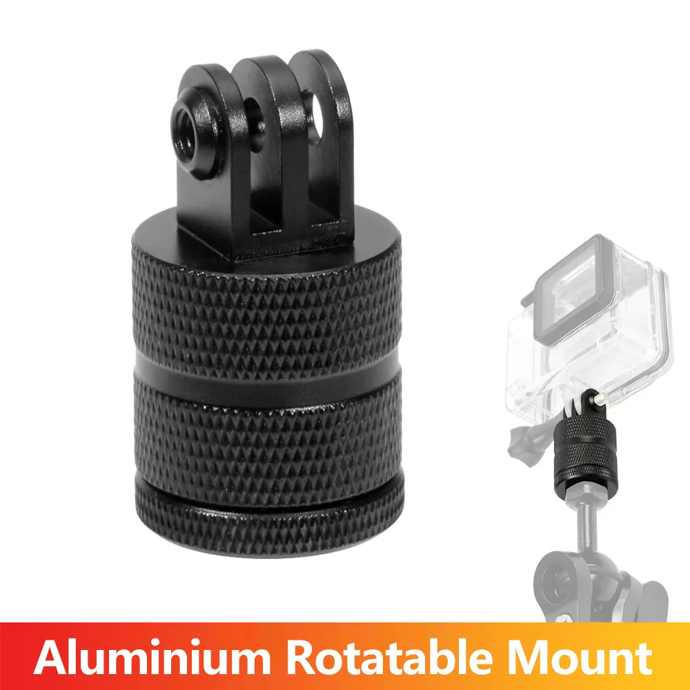 سبائك الألومنيوم للتدوير ترايبود جبل محول معدني لكاميرا GoPro Hero 13 12 11 10 9 8 SJCAM Insta360 AKASO DJI Osmo Action #1