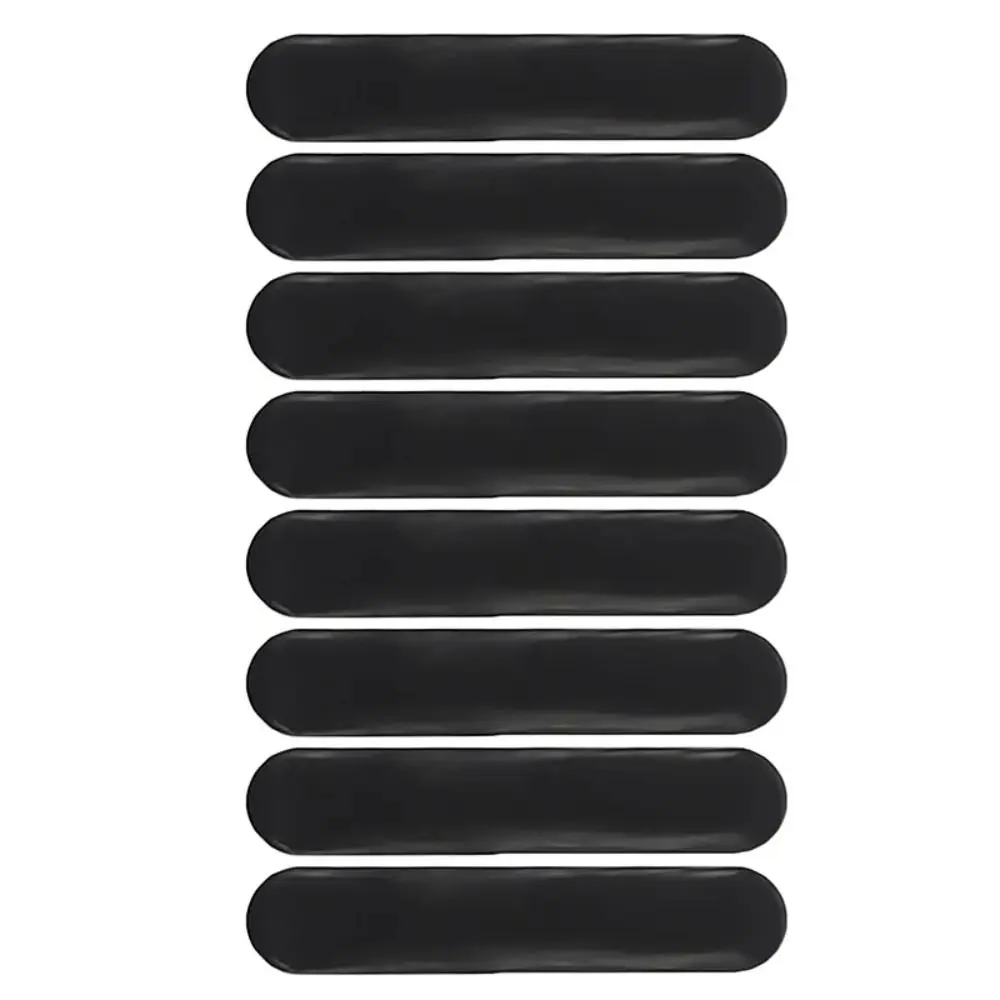 10 Pcs New Black Silver Golf Club Weighted Lead Sheet Self-adhesive Universal Pickleball Lead Tape Golf Weighted Tape