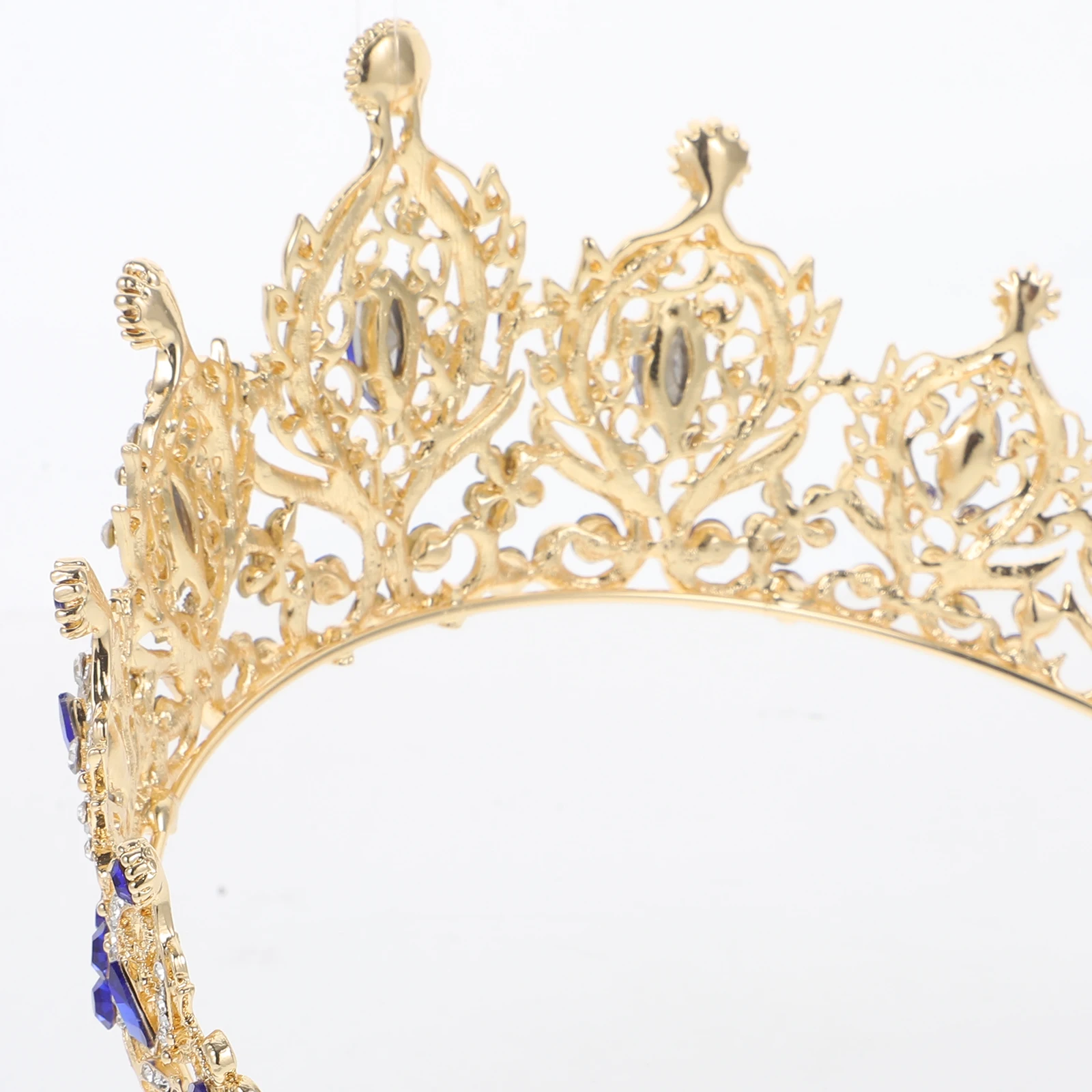

Rhinestone Bridal Crown Hair Accessories Wedding Headb Crystal Tiara For Bride Birthday Party Photo Shoots Women